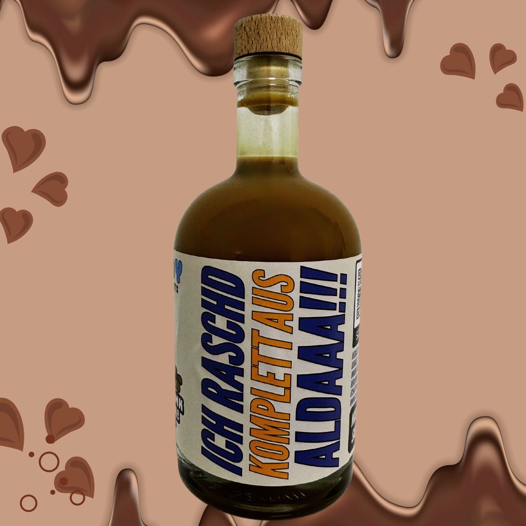 Schokodrink Likör 🍫 CANDYSHOTS feat. Mir Geschiss Schoko Sahnelikör